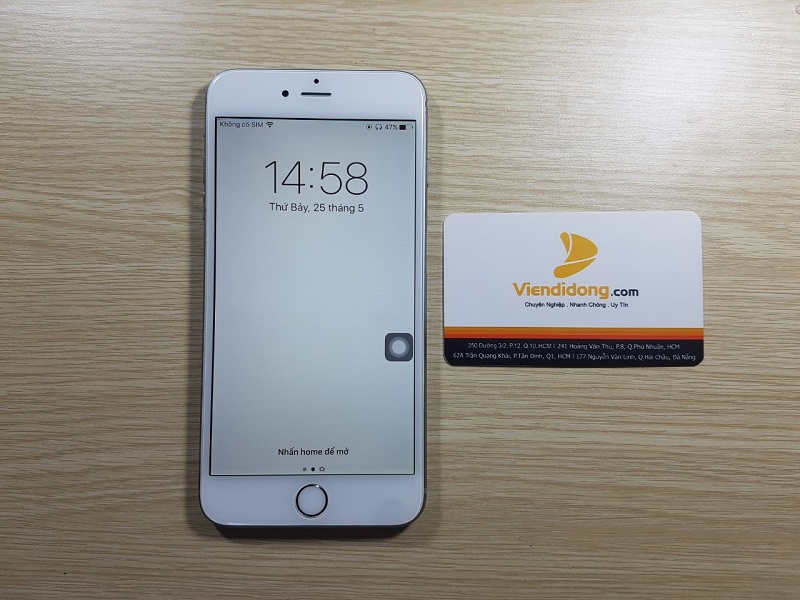 Thay màn hình iPhone 6 Plus 2 Sau khi hoàn tất thay màn hình iPhone 6 Plus tại Viện Di Động