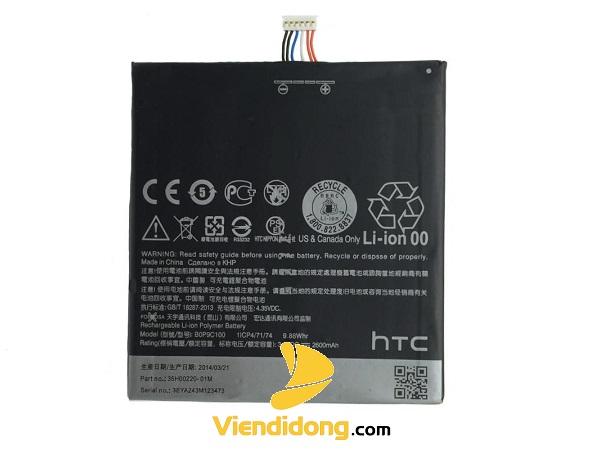 Thay pin HTC DESIRE 816