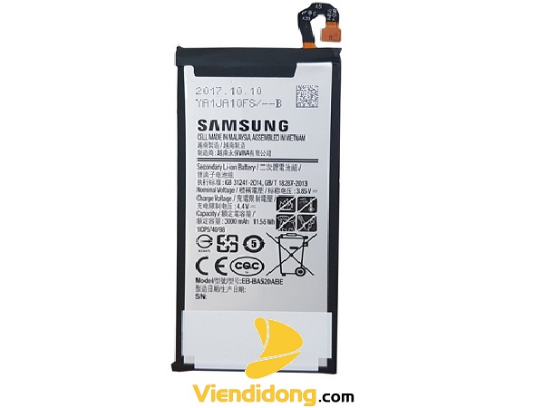 Thay pin Samsung Galaxy A5 2017
