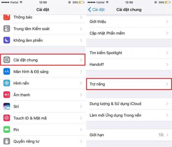 cài bộ lọc màu sửa lỗi màn hình iPhone 6 bị vàng