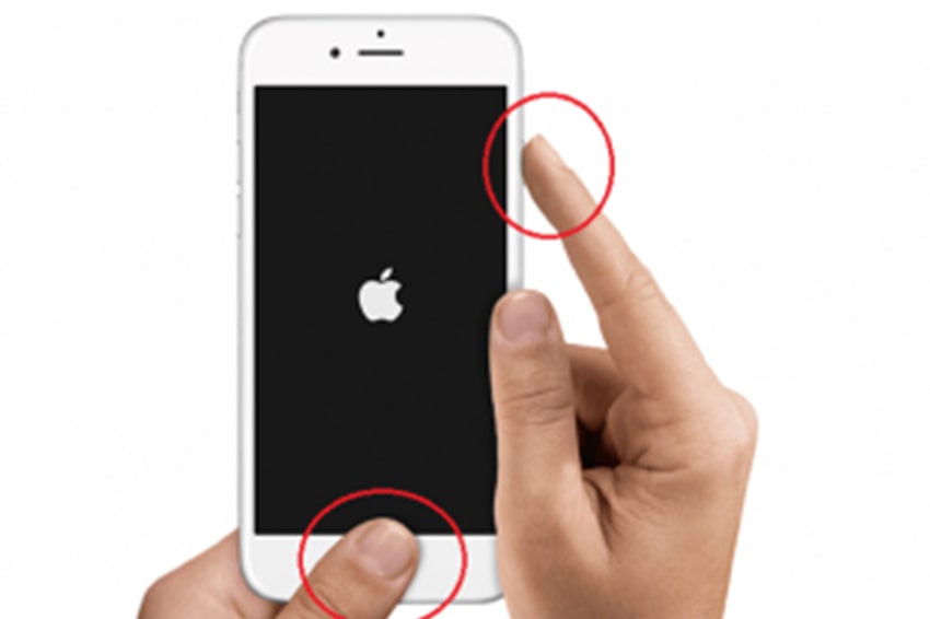 Khắc phục màn hình iPhone 6 bị treo bằng các phím cứng