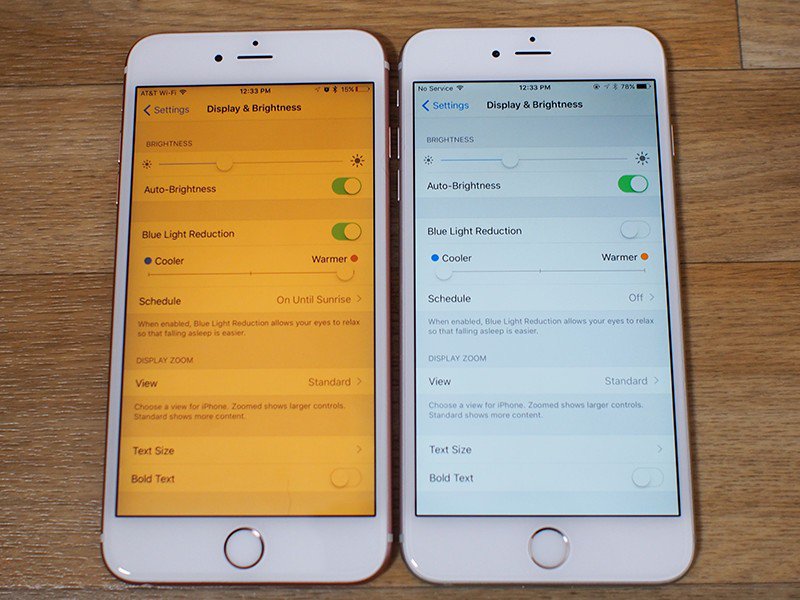 Lỗi màn hình iPhone 6 bị vàng xung quanh