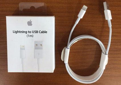 Cách Nhận Biết Cáp Sạc iPhone 6 Chính Hãng 1 cáp sạc iPhone 6 chính hãng thật