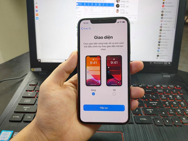 Giao diện iOS 13 bản beta