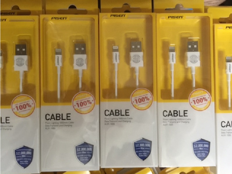 Nơi Bán Cáp Sạc iPhone 6 Pisen Chính Hãng