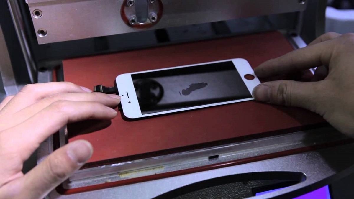 Ép kính iPhone 6 Plus zin Giá Rẻ