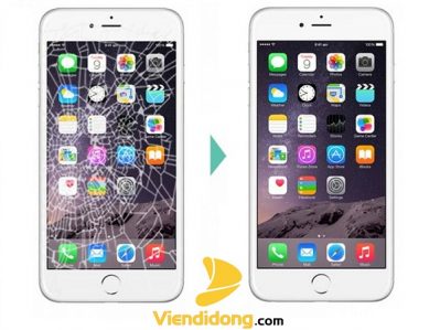 Nơi ép kính iPhone 6S chính hãng zin 100% 1 Kết quả khi đã ép kính iPhone 6S xong
