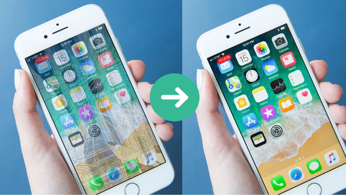 Ép kính iPhone 8 Plus chính hãng zin giá rẻ
