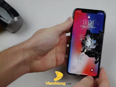 Xử Lý Màn Hình iPhone X Bị Vỡ 1 Màn Hình iPhone X Bị Vỡ
