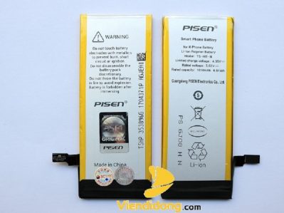 Pin Pisen iPhone 6 Giá Bao Nhiêu? 2 Pin Pisen iPhone 6 Giá Bao Nhiêu