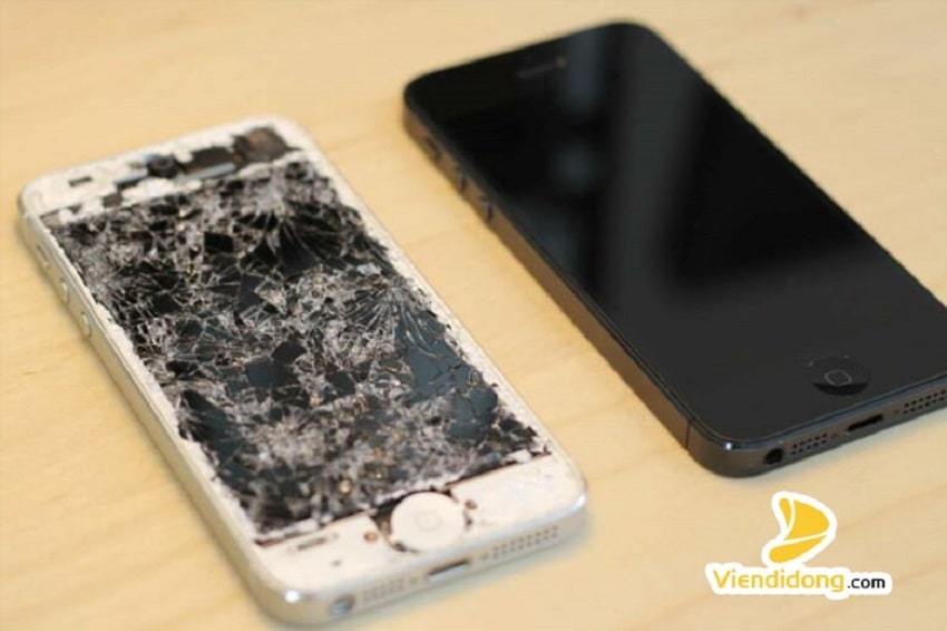 Xử lí màn hidnh iPhone 5s bị vỡ