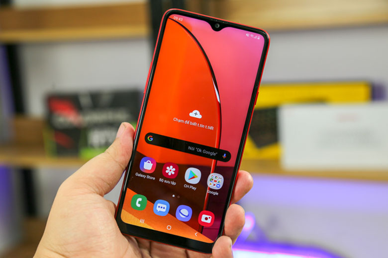 Hiệu năng Galaxy A20s đáp ứng được các tác vụ hằng ngày