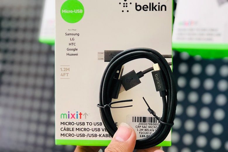 Cáp sạc Belkin Mixit Micro USB 1.2m (F2CU012) cap sac belkin mixit micro usb 1 2m f2cu012