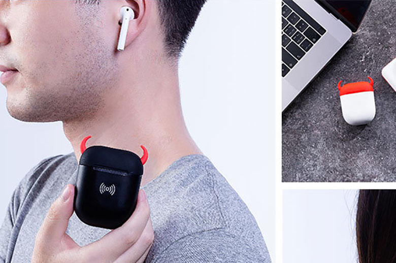 Ốp sạc không dây AirPods Freedog Sillicon mau sac op sac khong day airpods freedog