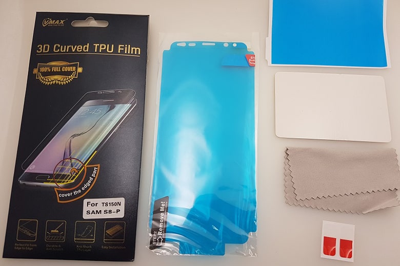 Miếng dán kính cường lực Samsung Galaxy S8 Plus FILM VMAX dẻo TPU siêu mỏng mieng dan kinh cuong luc samsung galaxy s8 plus film vmax deo tpu sieu mong 1