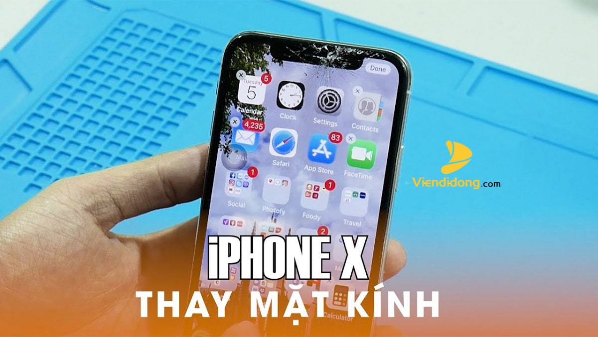 Giá Thay Mặt Kính iPhone X Rẻ Nhất Năm 2020