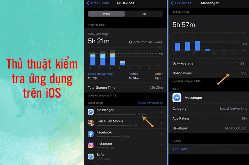 Thủ thuật kiểm tra ứng dụng được dùng nhiều nhất ở hệ điều hành iOS 1 Thủ thuật kiểm tra ứng dụng được dùng nhiều nhất ở hệ điều hành iOS