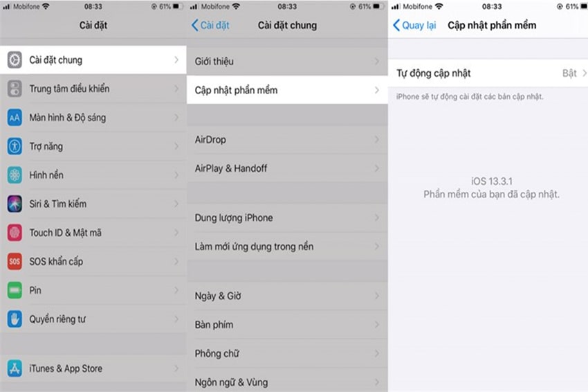iPhone bị nóng và nhanh hết pin - Nguyên nhân và cách khắc phục 4 Cách kiểm tra phiên bản iOS đang dùng trên iPhone