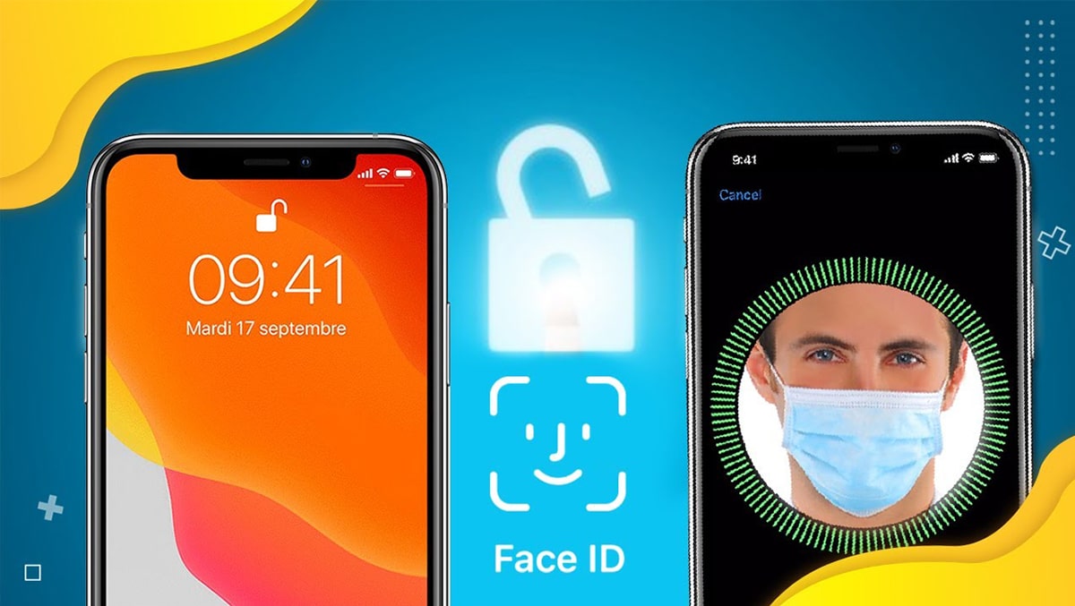 Mở khoá Face ID cực dễ dàng khi đeo khẩu trang