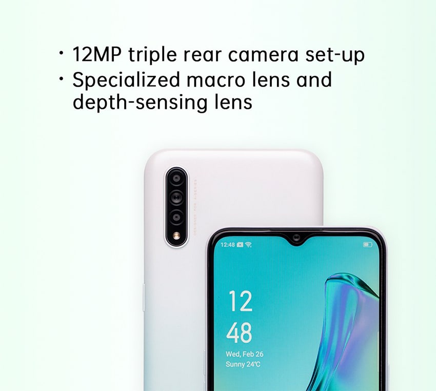 OPPO A31 lộ diện với thiết kế tân thời cùng camera macro bắt trend