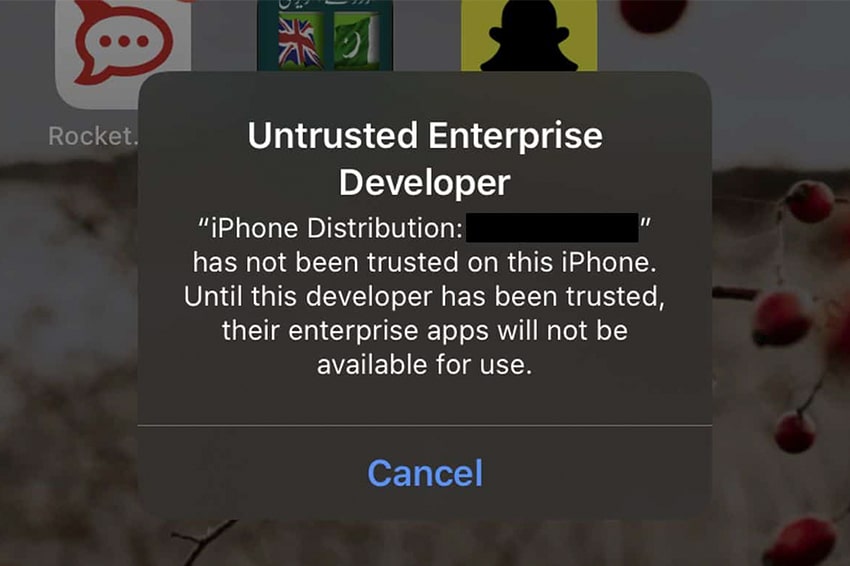 Cách sửa lỗi Untrusted Developer trên iOS như thế nào? 1 Untrusted Developer trên iOS là gì và cách sửa lỗi thế nào?