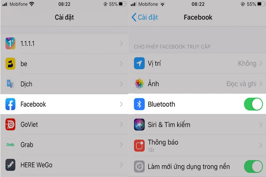 iPhone bị nóng và nhanh hết pin - Nguyên nhân và cách khắc phục 3 Tắt bluetooth để giảm nhiệt cho iPhone