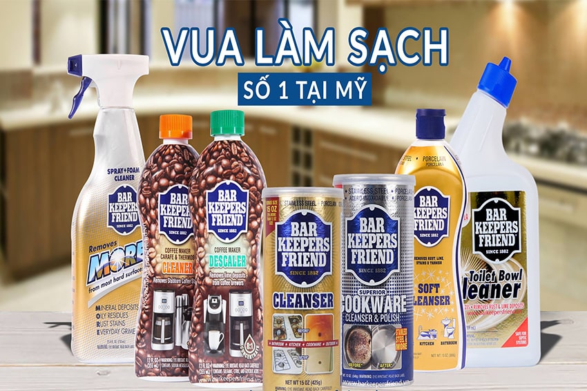 Bar Keepers Friend  là nước tẩy rửa đa năng nhưng không vì thế mà bạn sử dụng để bảo vệ màn hình smartphone