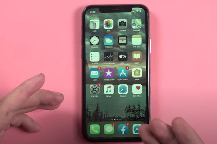 Lỗi màn hình xanh trên iPhone 11