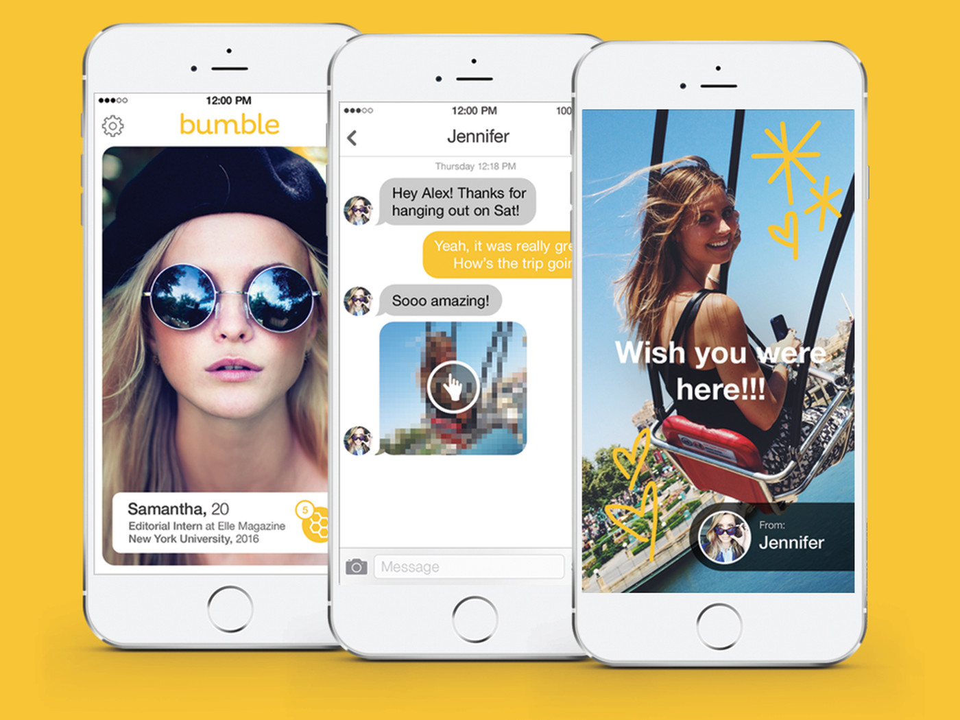 Bumble thuộc top ứng dụng hay cho iPhone 2020