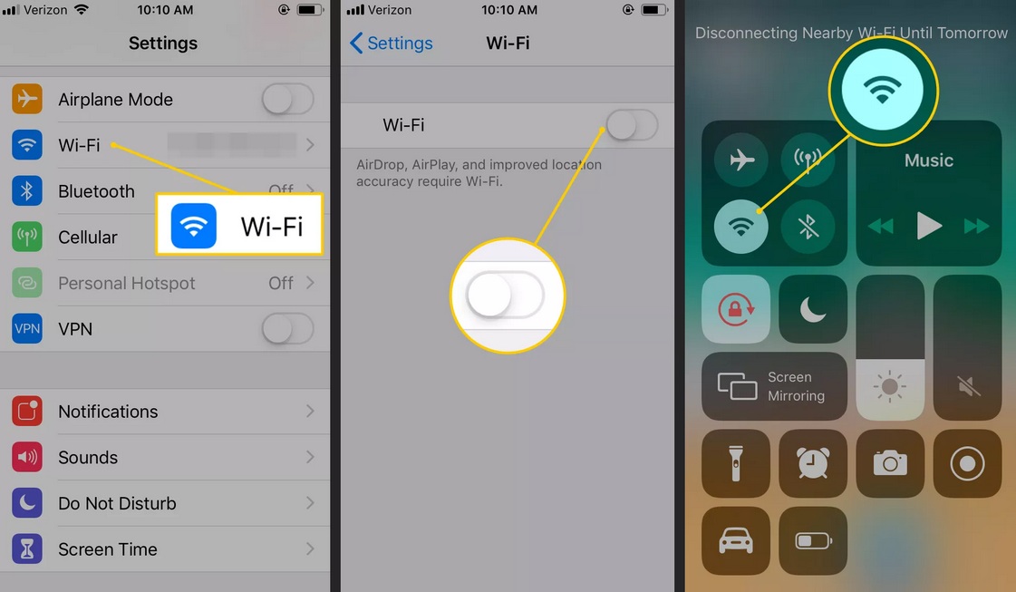 Cách tiết kiệm pin iPhone đơn giản nhất là tắt wifi