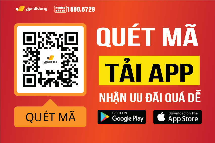 Viện Di Động ra mắt mã code QR - Quét ngay để tải App và nhận ưu đãi ngập tràn 850x566 banner hotsale