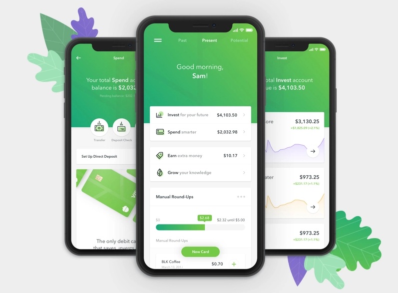 App Acorns trong top ứng dụng hay cho iPhone 2020