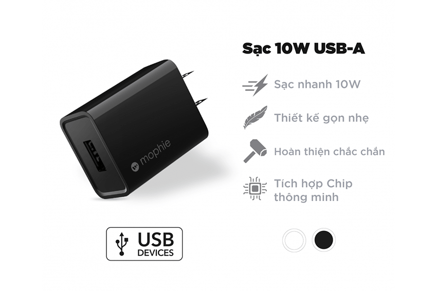 Sạc Mophie 10W USB-A