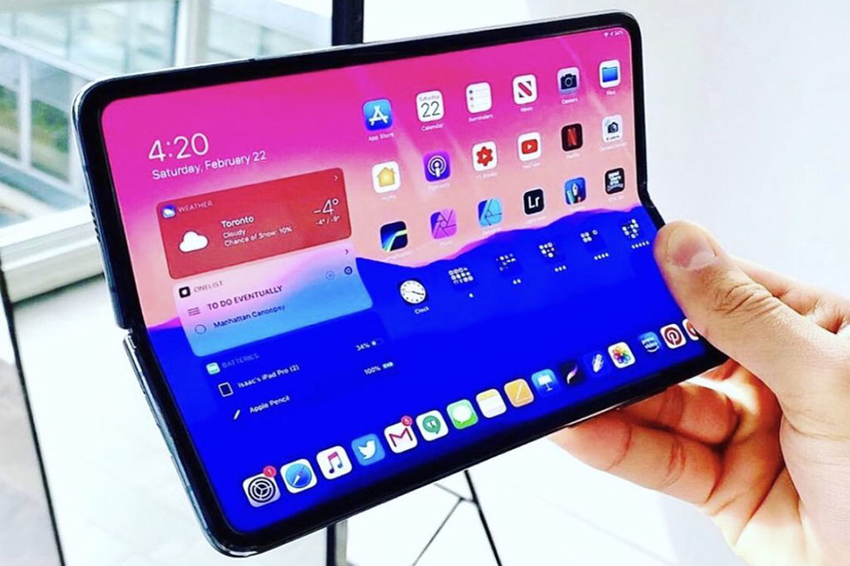 Lộ thông số iPad có thể gập lại của Apple với chip 3nm và màn hình MicroLED