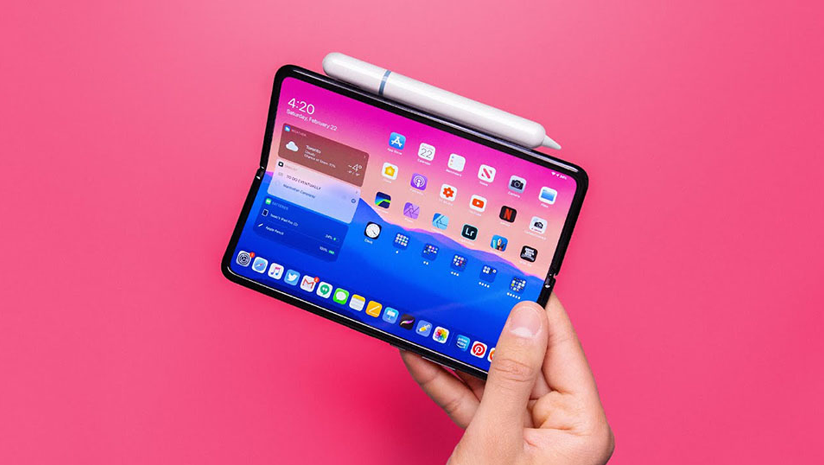 Lộ thông số iPad có thể gập lại của Apple với chip 3nm và màn hình MicroLED