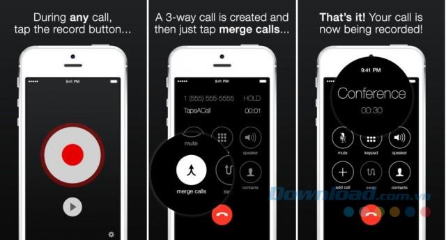 Ứng dụng ghi âm TapeCall