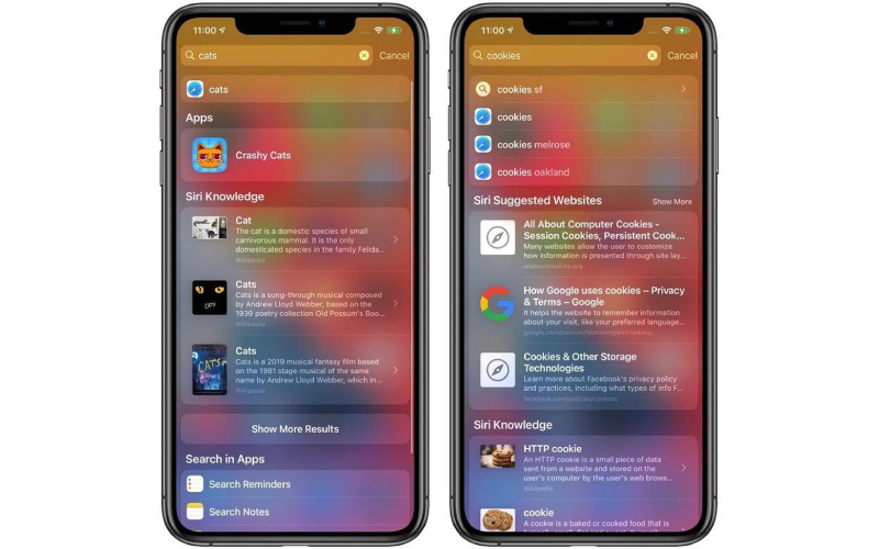 iOS 14 beta 14 được cải thiện thêm tính năng tìm kiếm chi tiết