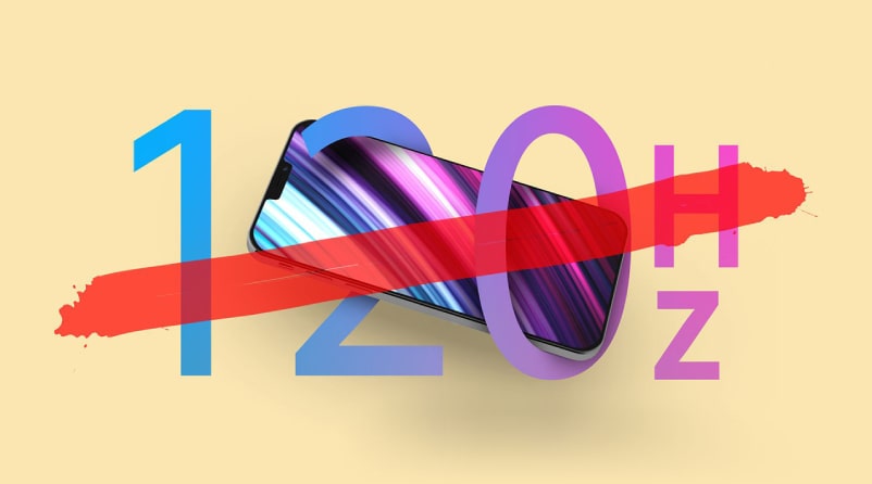 Phone 12 series có được trang bị màn hình Promotion 120HZ