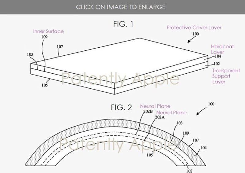 bằng sáng chế của Apple về nghiên cứu tạo ra màn hình gập