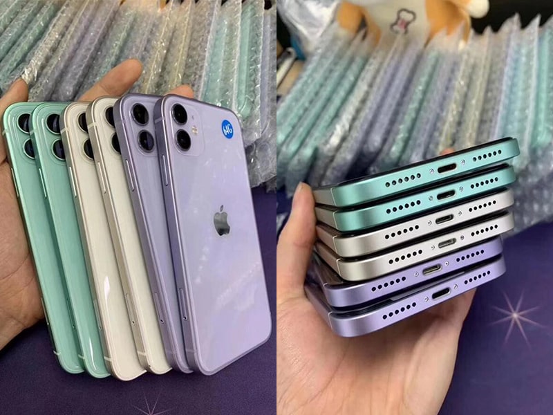 Độ vỏ iPhone 11 lên iPhone 12