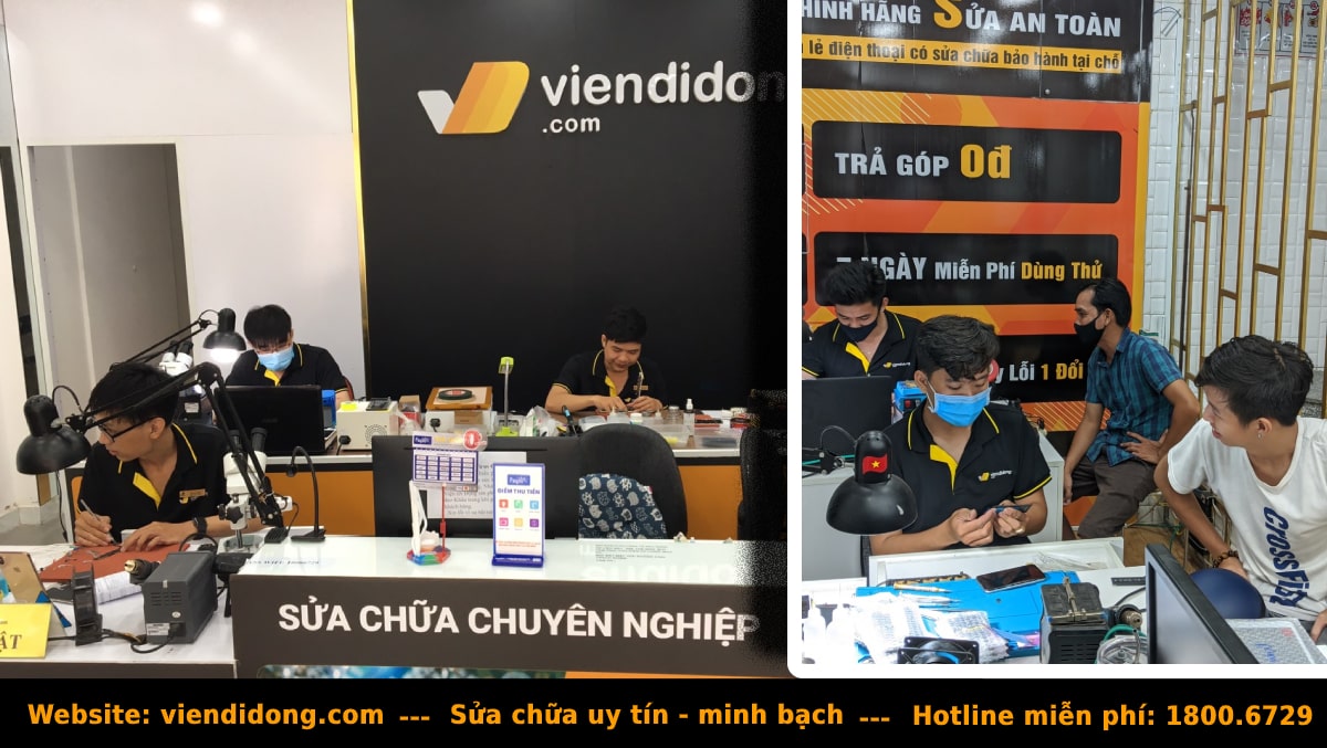 5 lý do bạn nên sửa điện thoại tại Viện Di Động